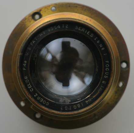 Lens IN Brass Demaria Lapierre Anastigmat " Kelar " Series Xi F/6.8-180mm 