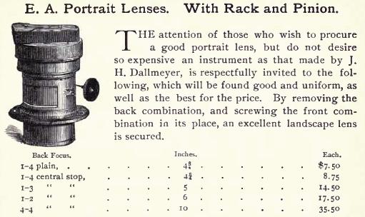 1891 Anthony Catalogue